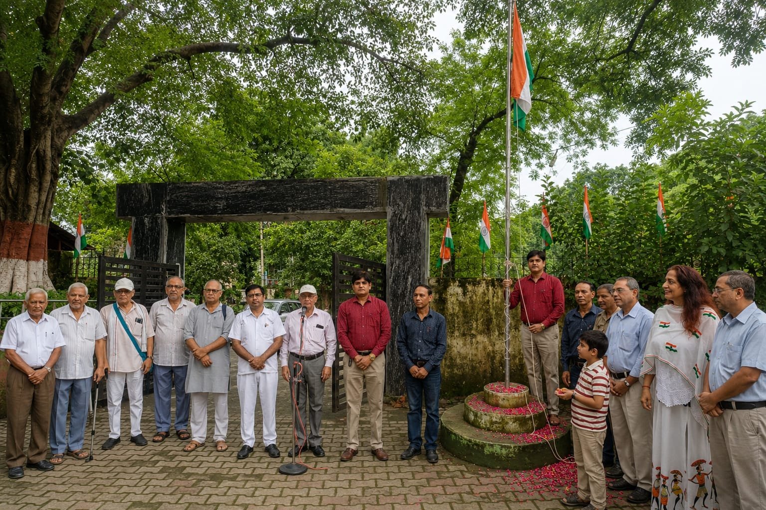 प्रेस क्लब में धूमधाम से मनाया गया 80वां स्वतंत्रता दिवस, पत्रकारों ने अमर शहीदों को किया नमन